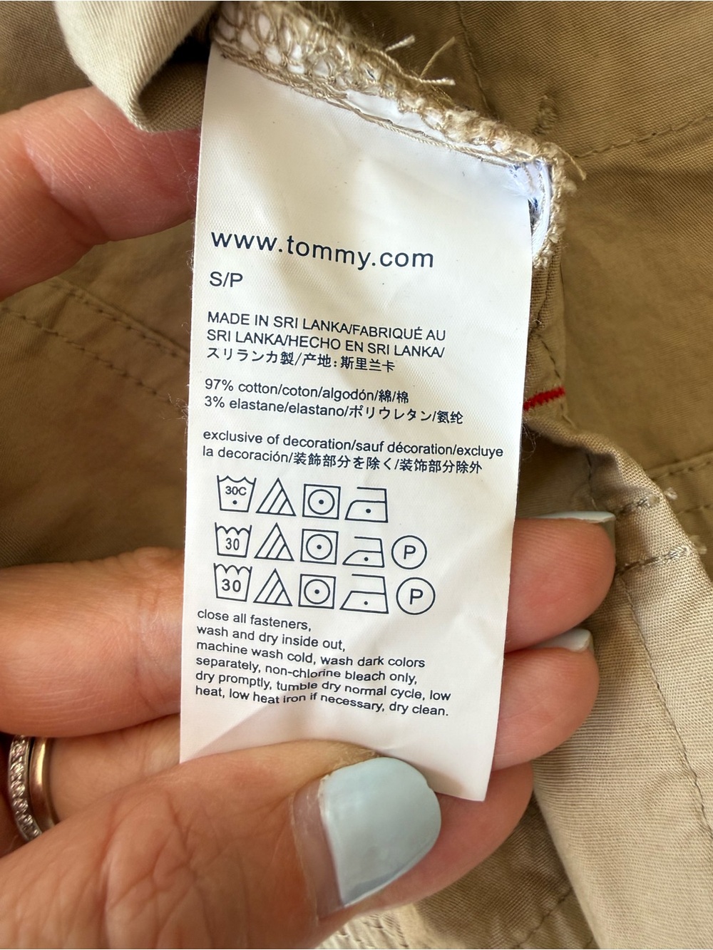 Tommy Hilfiger Women’s Beige Utility Field Jacket | Size S - Picture 8 of 15